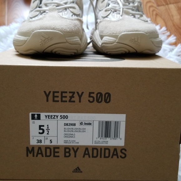 SOLD Yeezy 500 Blush Womens 6.5/Mens 5.5 - Picture 8 of 8